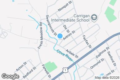 Map image of the property - 87 Antrim St