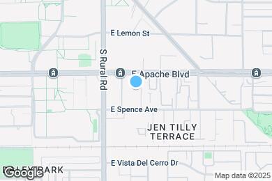 Map image of the property - The District on Apache