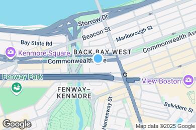 Map image of the property - 390 Commonwealth Ave