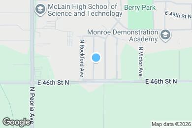 Map image of the property - 4633 N St Louis Ave