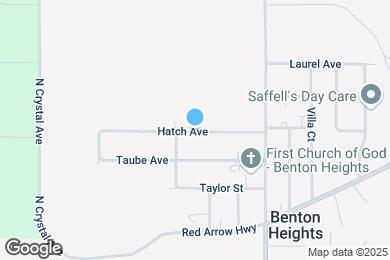 Map image of the property - 2021 Hatch Ave