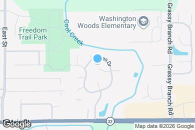 Map image of the property - 2808 Crosscreek Cir