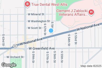 Map image of the property - 5600 W National Ave