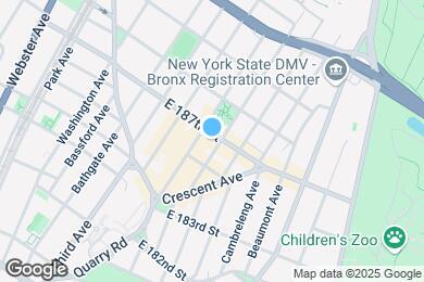 Map image of the property - 610 E 187th St