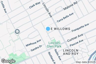 Map image of the property - 1149 Lincoln Ct