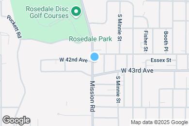 Map image of the property - 4215 Mission Rd