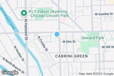 Map image of the property - 1160 N Larrabee St