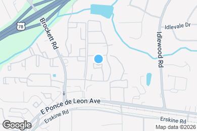 Map image of the property - The Clara Apartments