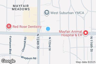 Map image of the property - 12210 W North Ave