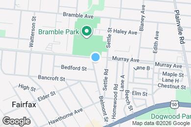 Map image of the property - 3868 Belmont St