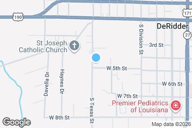Map image of the property - 408 N Texas St