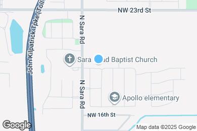 Map image of the property - 10529 NW 19th St
