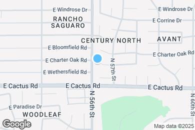 Map image of the property - 5601 E Sylvia St