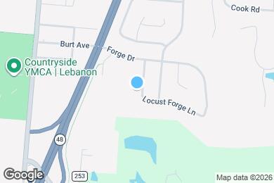 Map image of the property - 1299 Locust Forge Ln