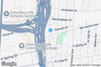 Map image of the property - 742 Mount Vernon Ave