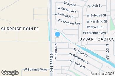 Map image of the property - 13013 N 130th Ln