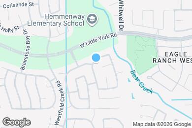 Map image of the property - 20435 Shiloh Mist Ln