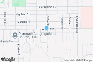 Map image of the property - 400 S Fee St