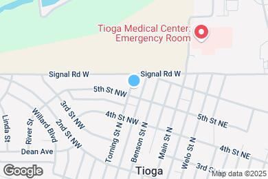 Map image of the property - 116 5th St NW