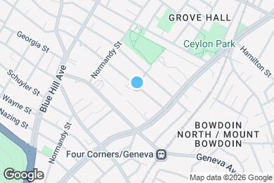 Map image of the property - 129 Stanwood St