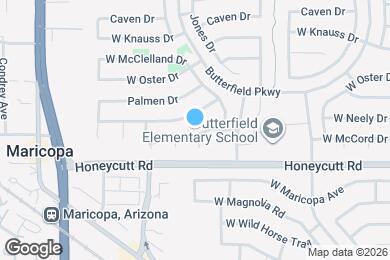 Map image of the property - 44080 W McCord Dr