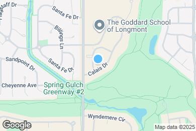 Map image of the property - 2125 Calais Dr