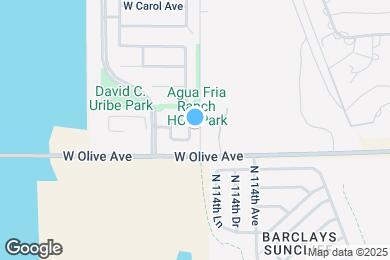 Map image of the property - 9049 N 115th Dr