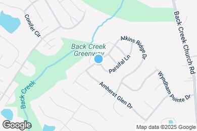 Map image of the property - 10503 Atkins Ridge Dr