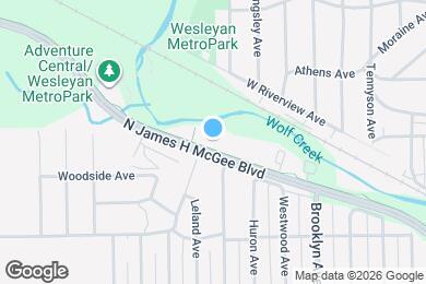 Map image of the property - 1808 N James H McGee Blvd