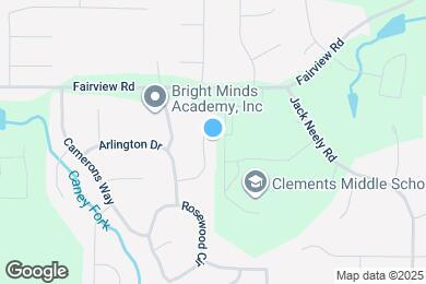 Map image of the property - 100 Princeton Ct