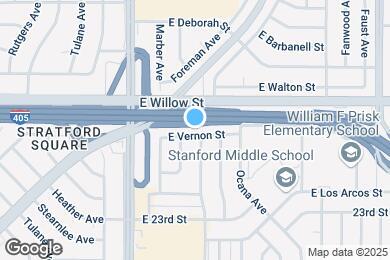 Map image of the property - 5631 E Vernon St