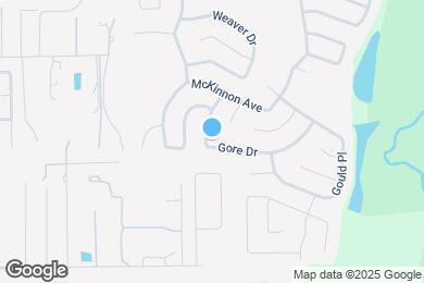 Map image of the property - 1014 Gore Dr