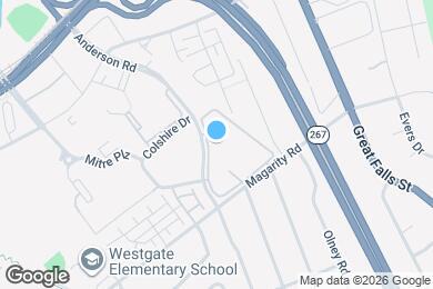 Map image of the property - 1701 Westwind Way