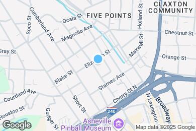 Map image of the property - 127 Flint St