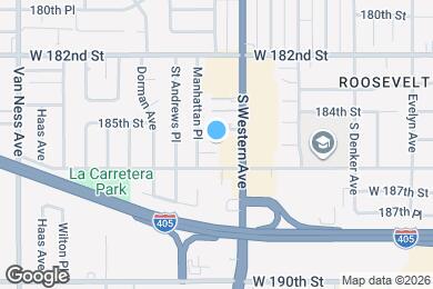Map image of the property - 1825 185th Pl