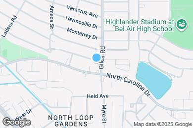Map image of the property - 7760 Adobe Dr