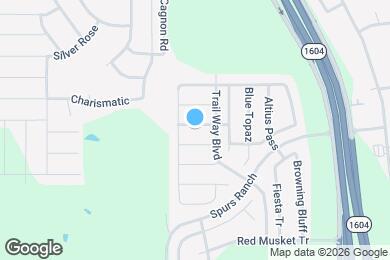 Map image of the property - 10922 Dewlap Trail