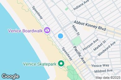 Map image of the property - Romantic Venice Beach living just steps fr...