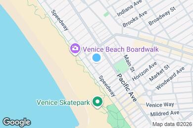 Map image of the property - Romantic Venice Beach living just steps from the boardwalk.