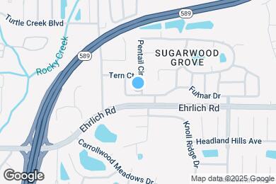 Map image of the property - 5569 Pentail Cir