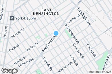 Map image of the property - 2513 Frankford Ave