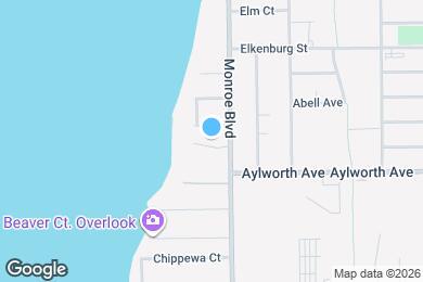 Map image of the property - 1066 Monroe Blvd