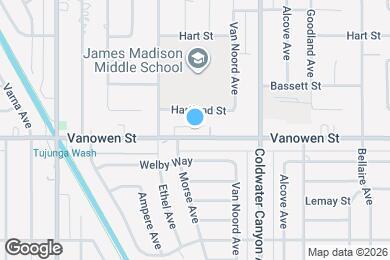 Map image of the property - 13015 Vanowen St