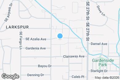 Map image of the property - 21123 SE Azalia Ave