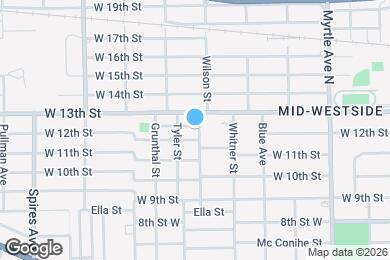 Map image of the property - 2214 Wilson St