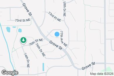 Map image of the property - 7103 77th Dr NE