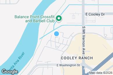 Map image of the property - 1077 S Santo Antonio Dr