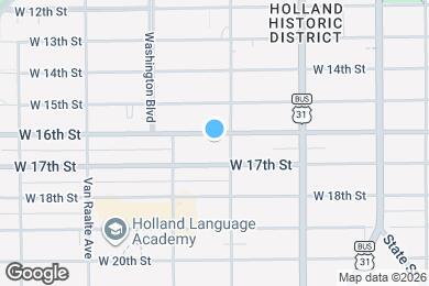 Map image of the property - 176 W 16th St