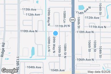 Map image of the property - 10935 109th Way N