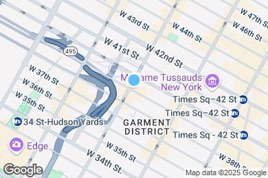 Map image of the property - 359 W 39th St